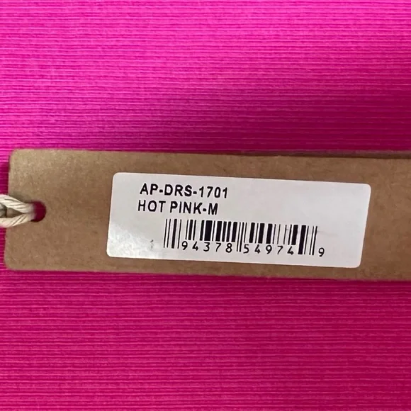 NWT Skims Soft Lounge Long Sleeve Maxi Dress in Hot Pink Size Medium - Picture 7 of 12